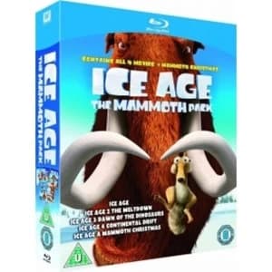 Ice Age 1-4 Plus Mammoth Christmas The Mammoth Collection Bluray