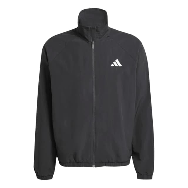Adidas Sweat jacket adidas ESSENTIALS SMALL LOGO Noir Male 2XL