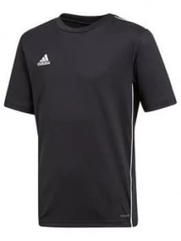 Adidas Kids Core 18 T-Shirt - Black