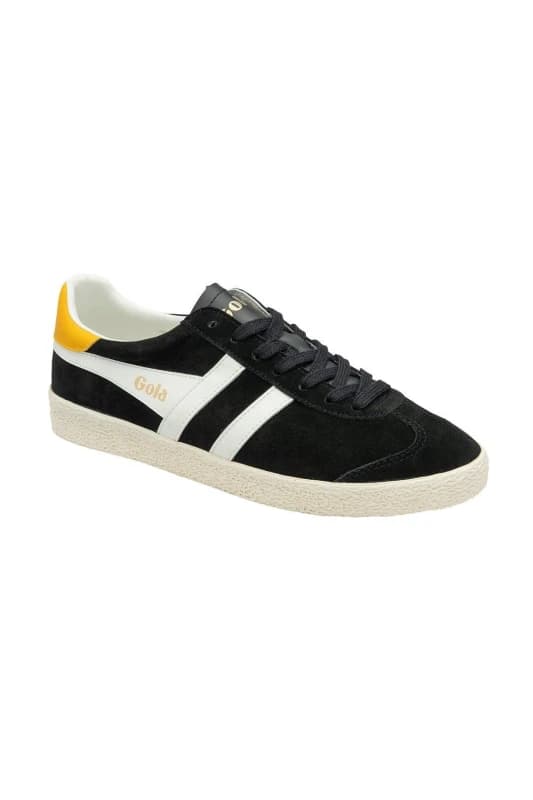 Gola Classics Mens 'Medallist' Lace-Up Trainers in Black Size: 6 Black Male 6