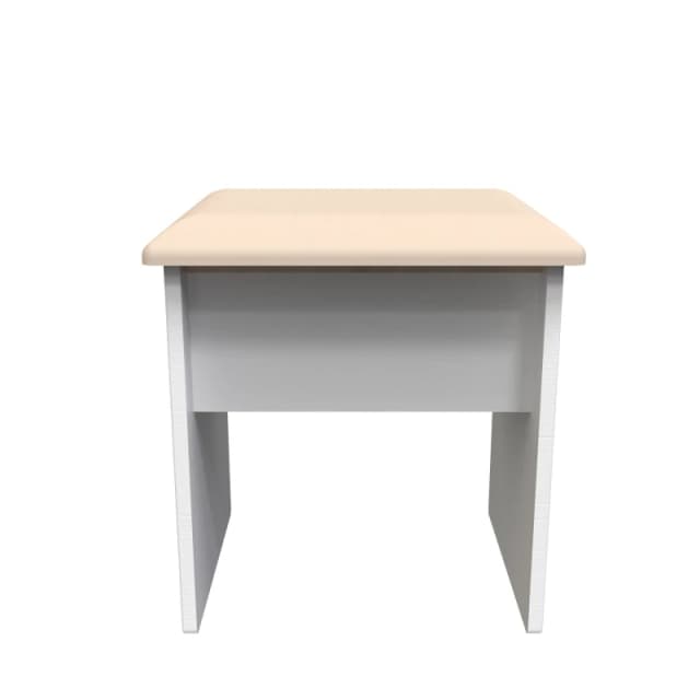 Ready Assembled 2 U Norton Stool (Ready Assembled) in White White Unisex