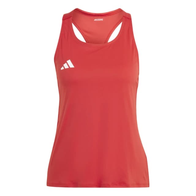 Womens tank top adidas Adizero Essentials Rouge Female M