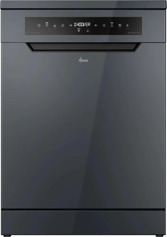 Hoover H-DISH 700 HF 4A4S3PSA-80 WiFi Connected Full Size Dishwasher - Anthracite - A Rated