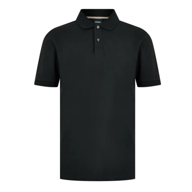 Boss Mens HBB Pallas Polo Iconic Logo Embroidered Shirt Black 001 male Medium
