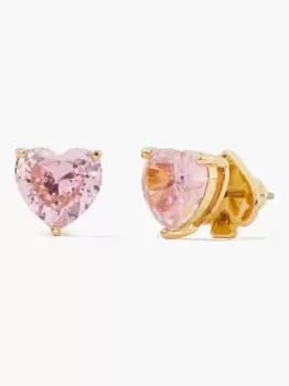 Kate Spade My Love Heart Stud Earrings, Pink, One Size