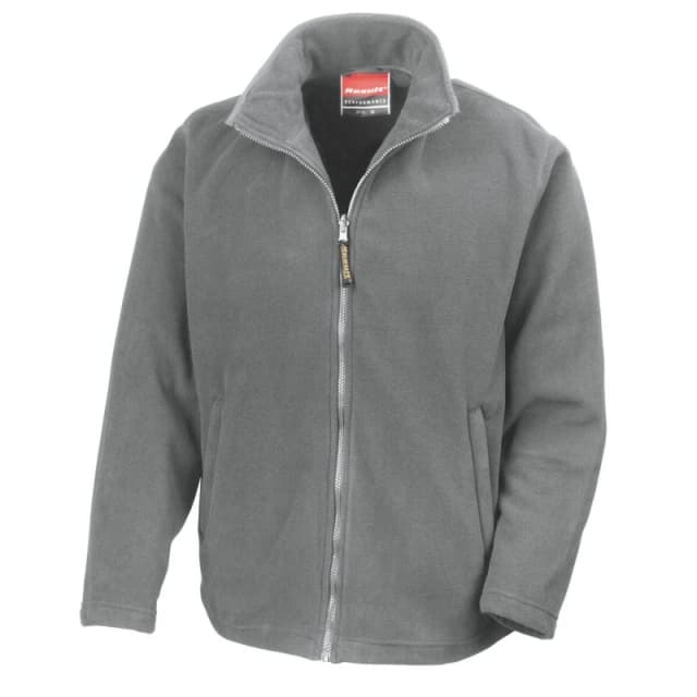 Result Result Men Horizon Micro High Density Compact Fleece Jacket in Grey Size: X-Small Grey XS Male 5063527920706