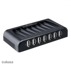 Akasa Connect 7 Plus 7 port USB 2.0 HUB w Power Adapter