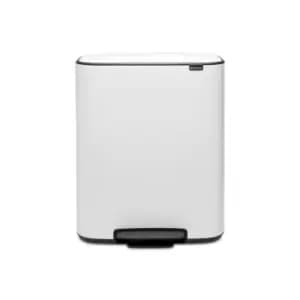 Brabantia 60L Bo Pedal Bin - White