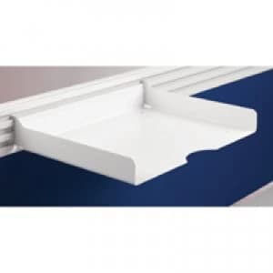 Arista Letter Tray White KF74011