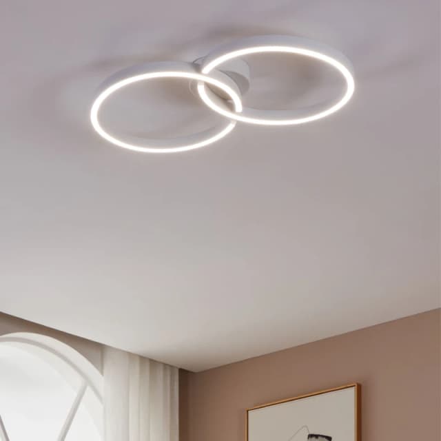 EGLO Eglo Amandolo White LED Ceiling Light White One Size Unisex 9008606275069