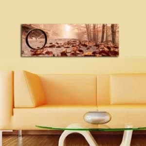 3090CS-40 Multicolor Decorative Canvas Wall Clock