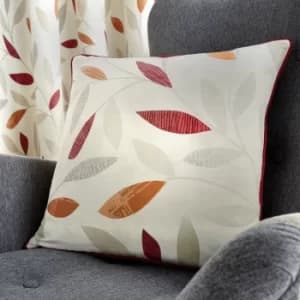Fusion Beechwood Cushion Red