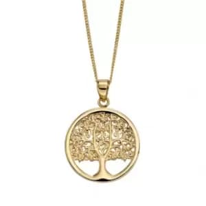 Yellow Gold Tree Of Life Pendant GP2150