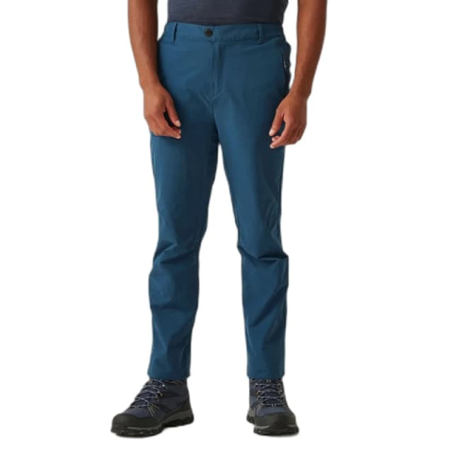 Regatta Regatta Men 'Highton' Hiking Trousers in Dark Navy Size: 34L Dark Navy 34L Male 5063019995687