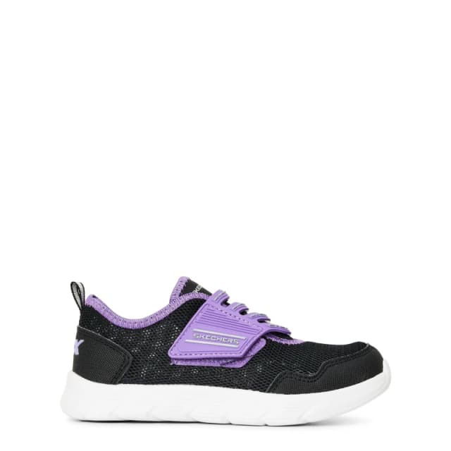 Skechers Comfyflex Black/Purple unisex C10 (27.5)