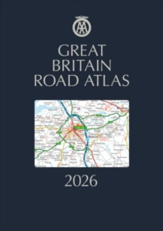Great Britain Road Atlas 2026. Hardback Books
