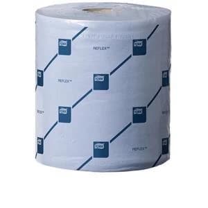 Original Tork Reflex Wiper Roll Blue 2 Ply 429 Sheets Pack of 6