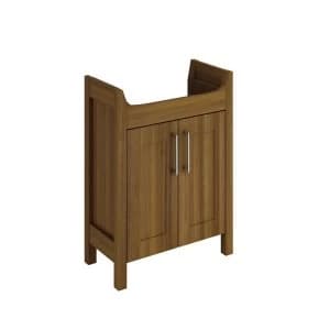 Wickes Frontera Walnut Freestanding Vanity Unit - 600 mm