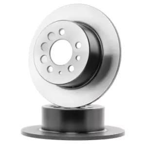 TRW Brake disc Solid DF1674 Brake rotor,Brake discs VOLVO,940 II Kombi (945),940 Kombi (945),240 Kombi (P245),740 Kombi (745),960 II Kombi (965)