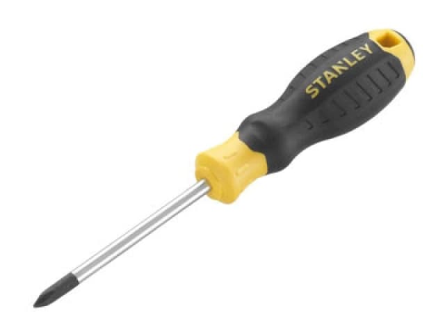 Stanley Stht16155-0 Cushion Grip Screwdriver Phillips Tip Ph1 X 75mm Sta016155S