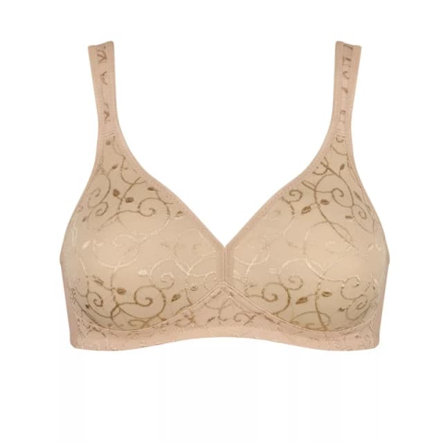 Triumph Womens cotton bra Triumph Elegant N Beige Female 95C