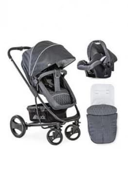 Hauck Pacific 4 Shopn' Drive Travel System, Melange Charcoal