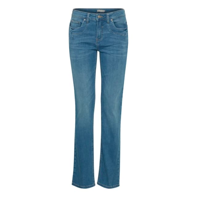 fransa Womens jeans fransa Over Tessa 4 Bleu Female 40x32
