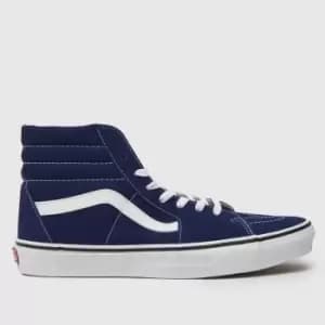Vans Sk8-hi Trainers In Blue
