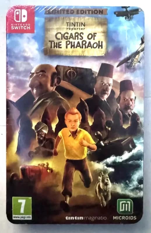 Tintin Cigars of the Pharoah Tintin Reporter Cigars of the Pharaoh Limited Ed Switch Game
