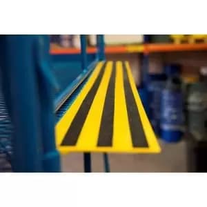 Fort Service Platform Platform extension for 2 to 6 tread YellowBlack