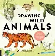 drawing wild animals essential techniques and fascinating facts for the cur