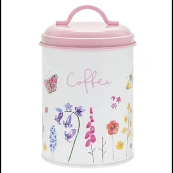 Butterfly Garden Coffee Canister by Lesser & Pavey