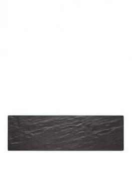 Kitchencraft We Love Summer Melamine Slate-Effect Rectangular Serving Platter