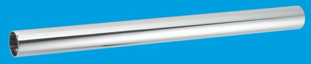McAlpine PIPE32-1000-CB 32mm Chrome Plated Brass Waste Pipe Silver