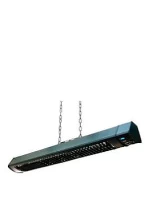 Variable Watt Outdoor Dual Mount Radiant Patio Heater With Pir Sensor Black