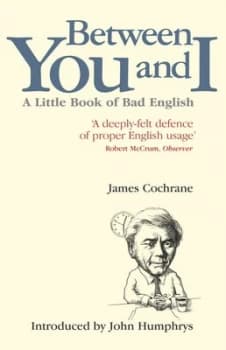 Between You and I by James Cochrane Book