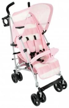 Billie Faiers MB01 Pink Stripe Stroller.