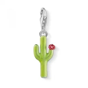Ladies Thomas Sabo Sterling Silver Charm Club Cactus Charm