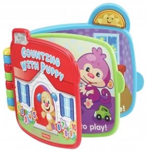 Fisher Price Laugh Learn Counting with Puppy Book