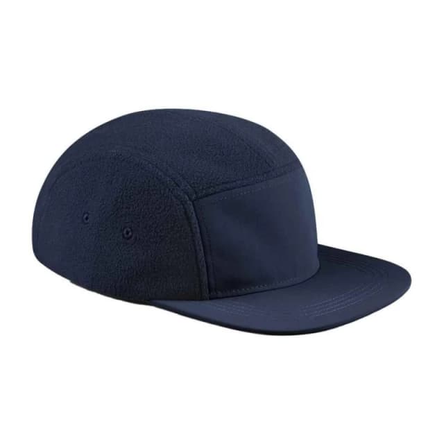 Beechfield Beechfield Men Fleece Outdoor Camper Cap in Navy Navy One Size Male 5063693934248