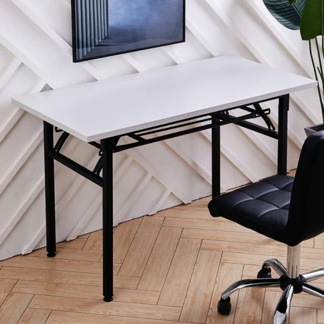 Kabinet UK Modern Computer Desk for Home Office and Study White unisex XL