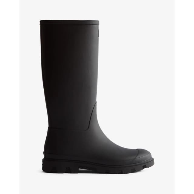 Hunter Womens Downpour Tall Wellingtons Black female 7 (40)