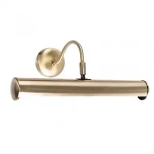 Gemini Traditional Picture Wall Light in Antique Brass
