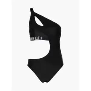 Calvin Klein Cut Out One Piece - Black