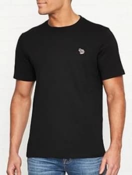 Ps Paul Smith Zebra Logo T-Shirt - Black