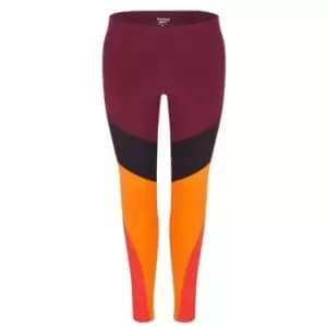 Reebok Luxury Tights Womens - Red