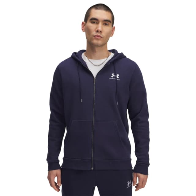 Under Armour Icon Fleece Taping Full-Zip Hoodie Mens - Blue Blue S