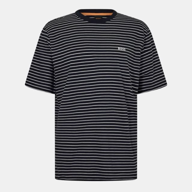 Boss Mens Talesstripe T-Shirt White male S