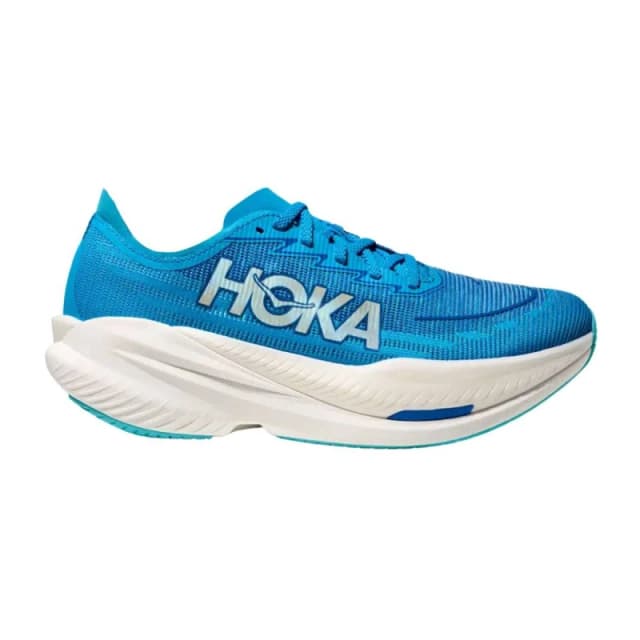 Hoka Mach X 2 Shoes Blue White SS25, Size EU 44