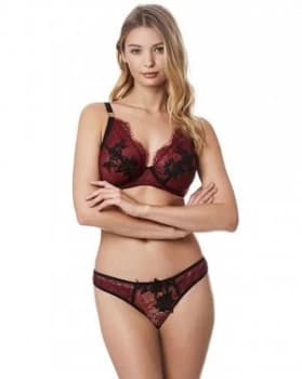 Bluebella Aviana Cord/Black Plunge Bra